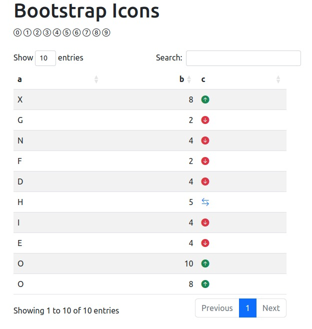 bootstrap icons in a shiny app